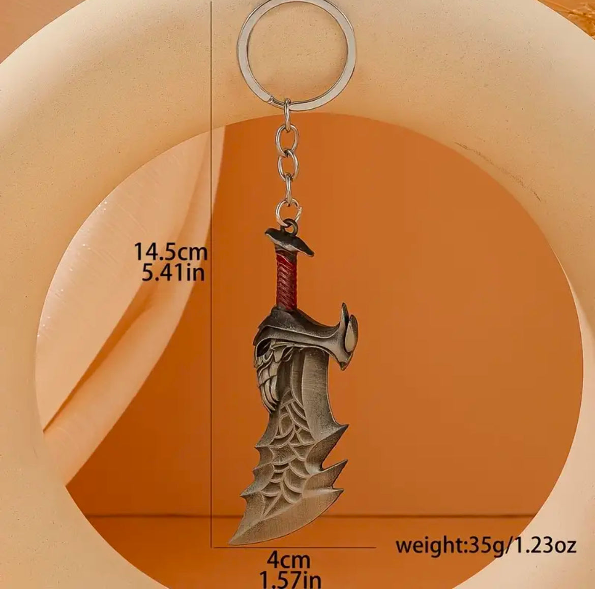 God Of War Blades Of Chaos - Keychain (single blade)