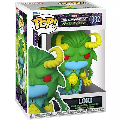 Funko POP! Marvel - Mech Strike Monster Hunters Figure - LOKI #992