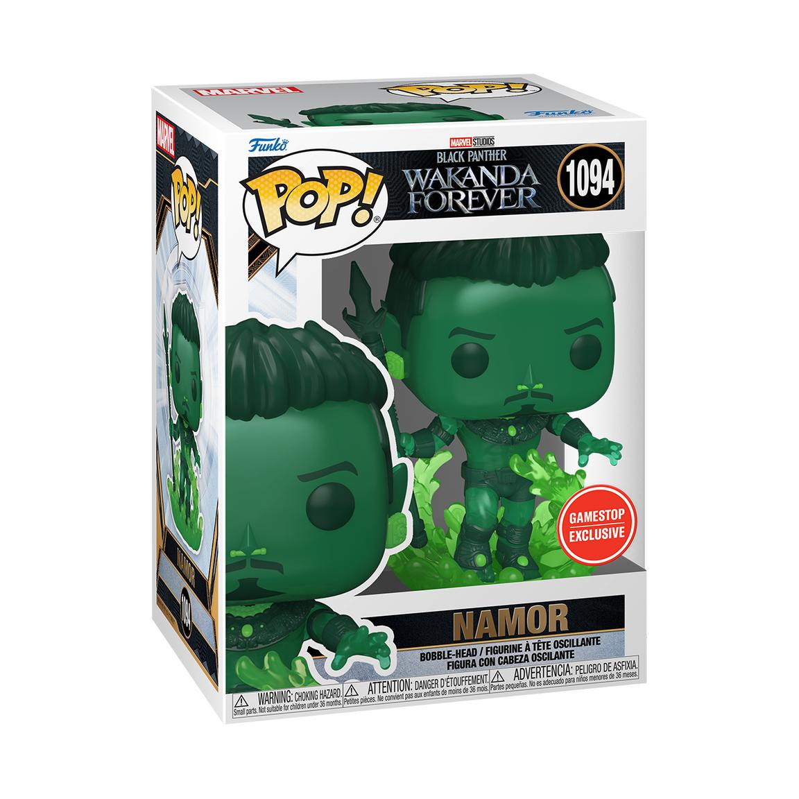 Funko Pop! Marvel: Namor #1094 *Pop & T-Shirt* (Small) -Gamestop Exclusive-