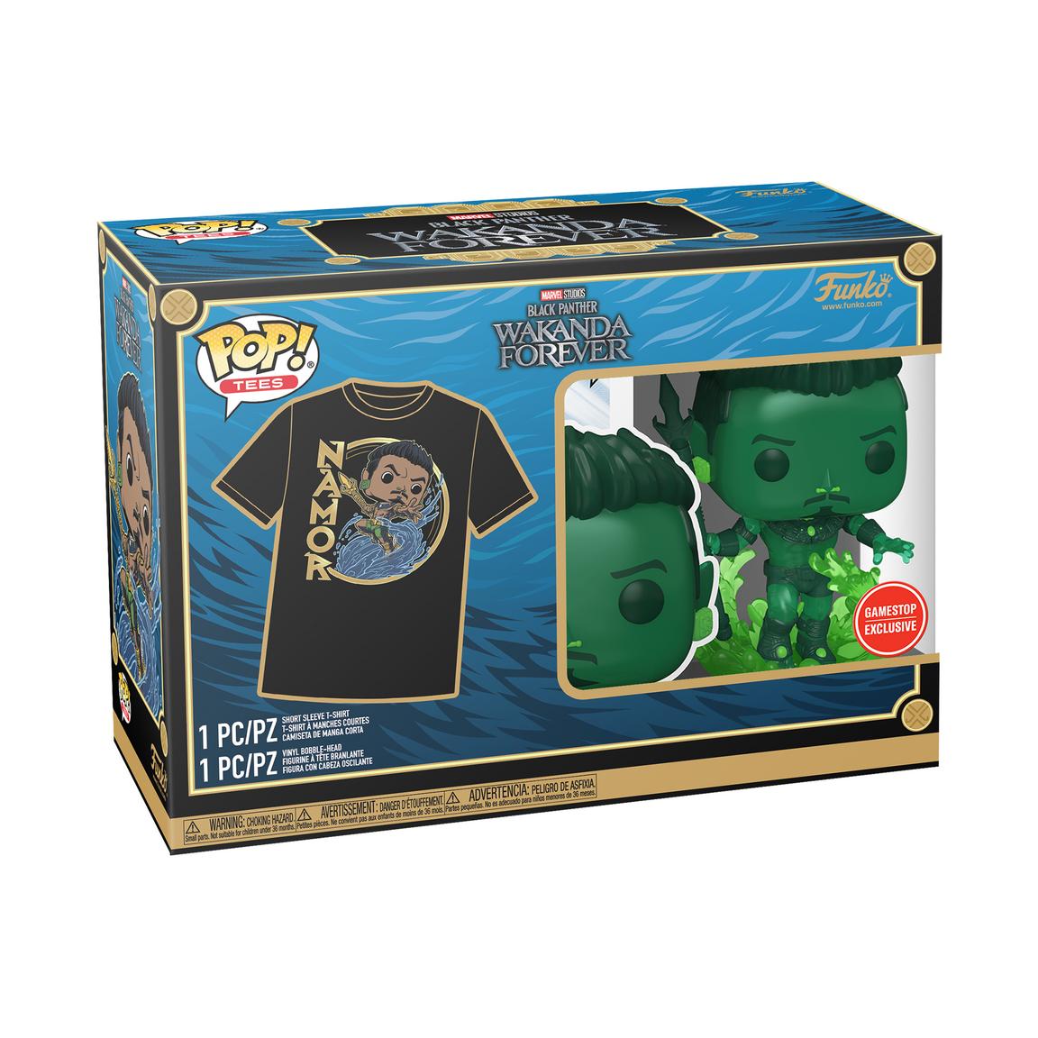 Funko Pop! Marvel: Namor #1094 *Pop & T-Shirt* (Small) -Gamestop Exclusive-