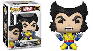 Funko Pop! Wolverine Fatal Attractions Marvel Collector Corps 1372 Blue Hair/Hue