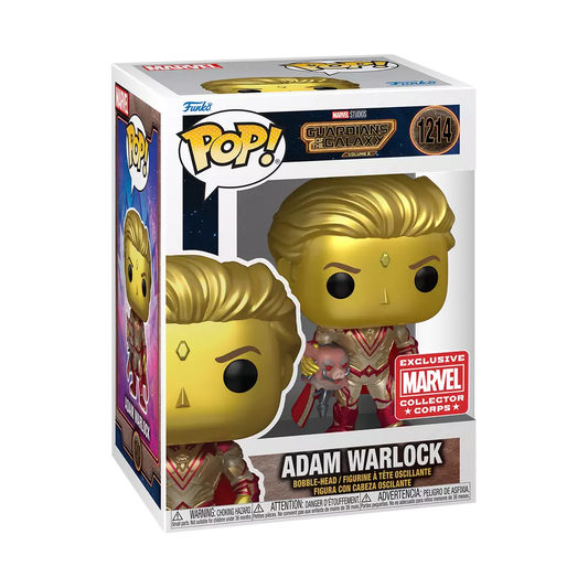 Funko Pop! Marvel GOTG: V3 - Adam Warlock #1214 Collector Corps - Vinyl Figure