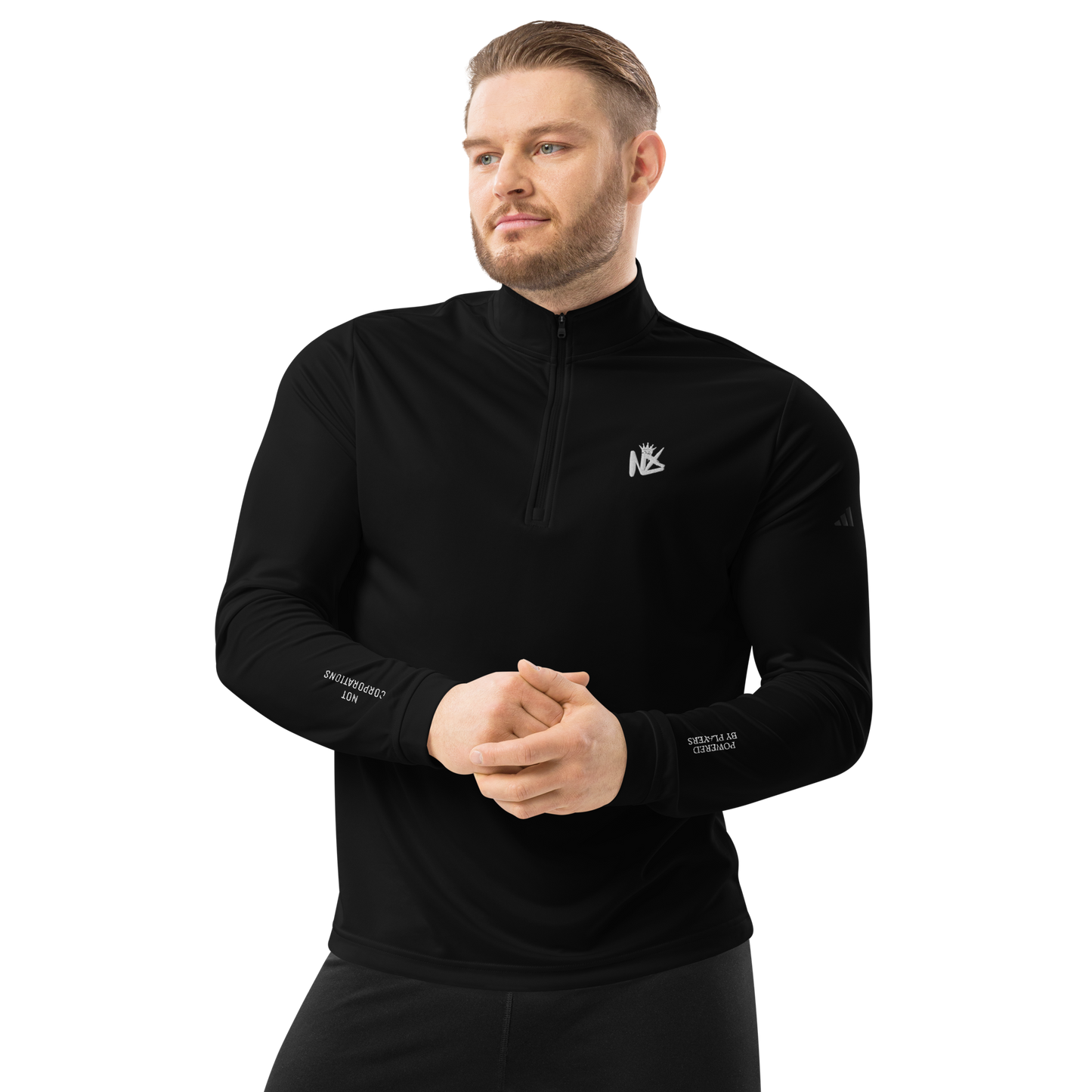 Adidas Quarter zip pullover - Black
