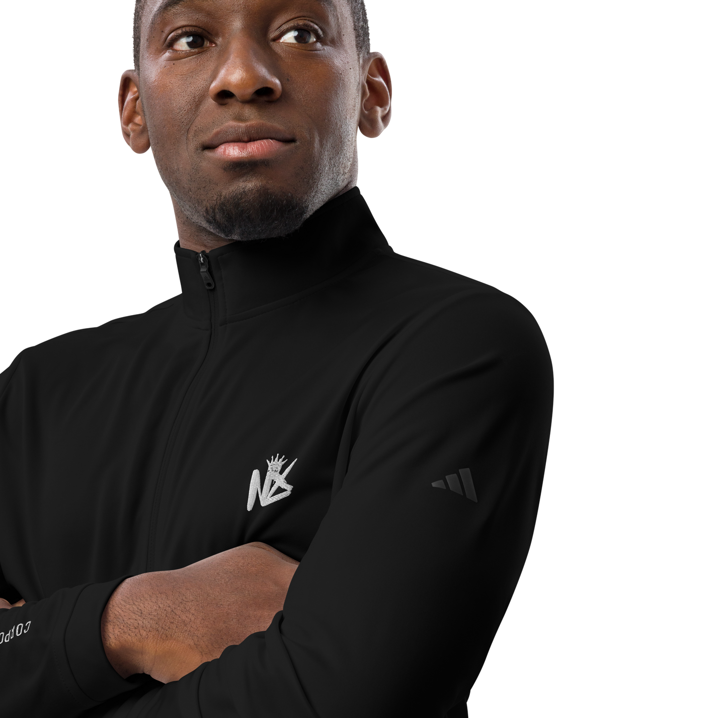 Adidas Quarter zip pullover - Black