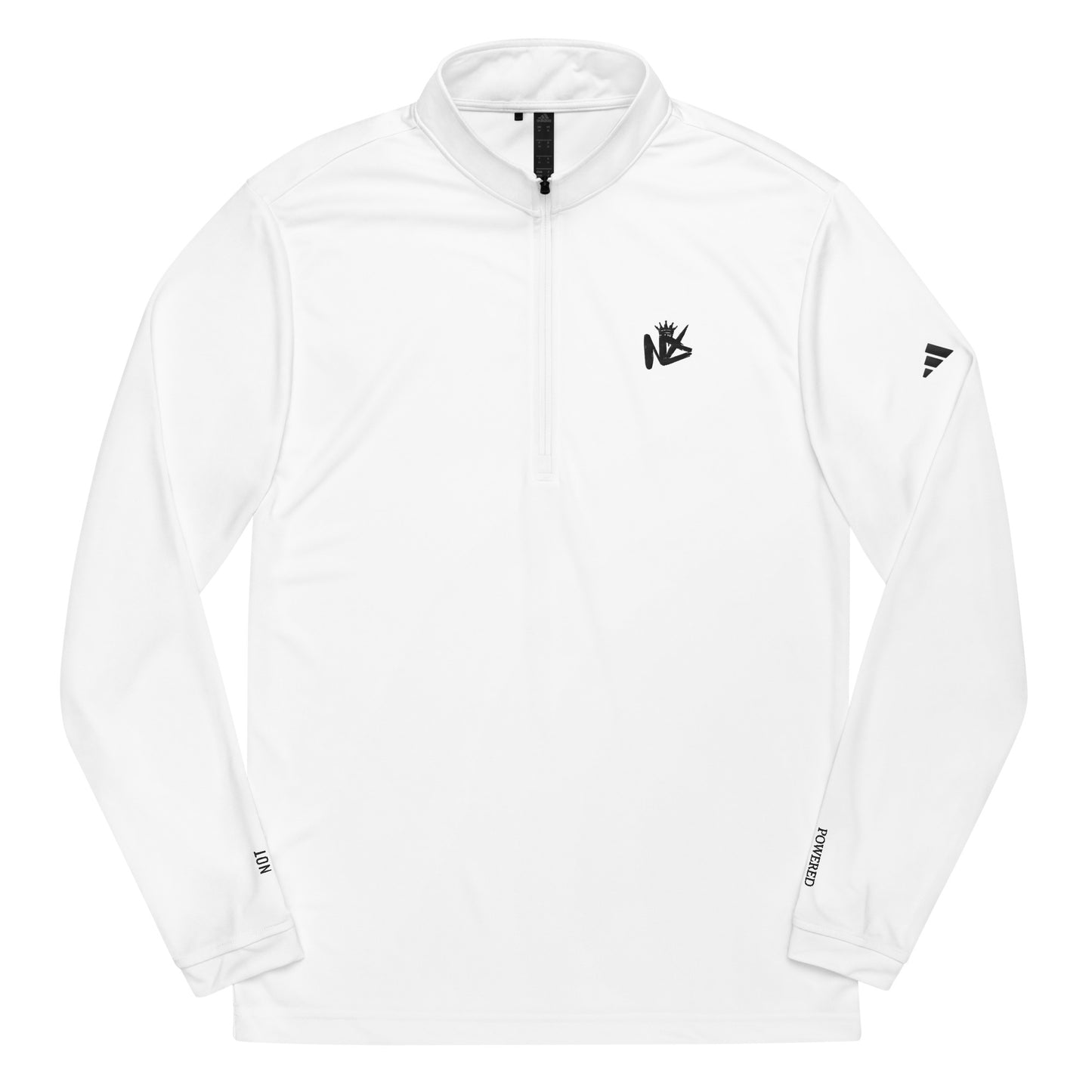 Adidas Quarter zip pullover - White