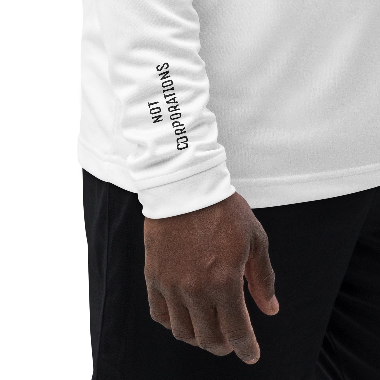 Adidas Quarter zip pullover - White