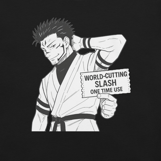 "WORLD-CUTTING SLASH" - Jujutsu Kaisen, Sukuna Tee